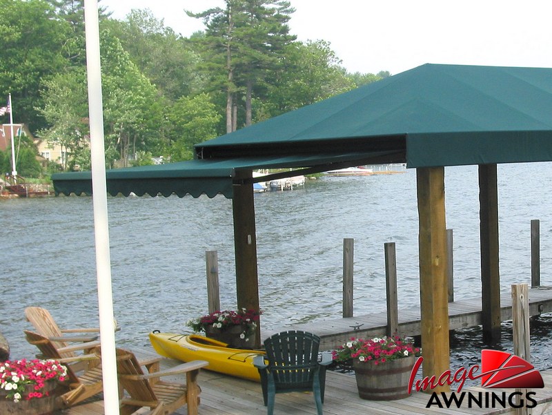 custom boathouse & dock canopies 13
