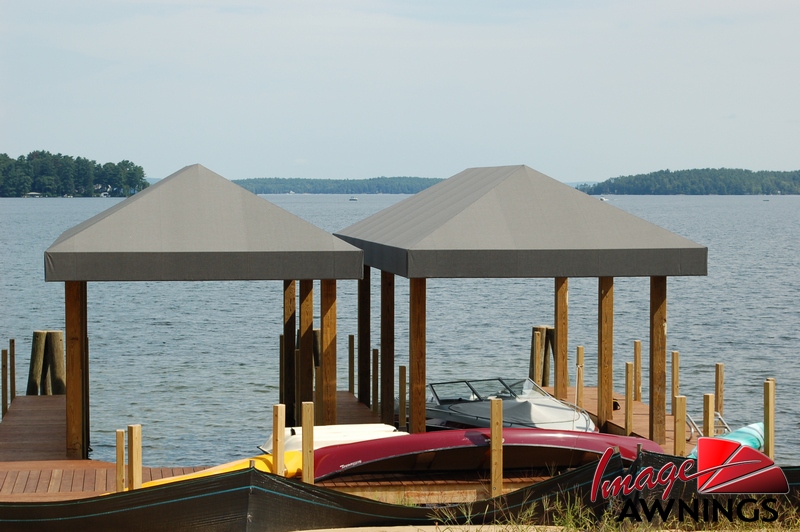 custom boathouse & dock canopies 7